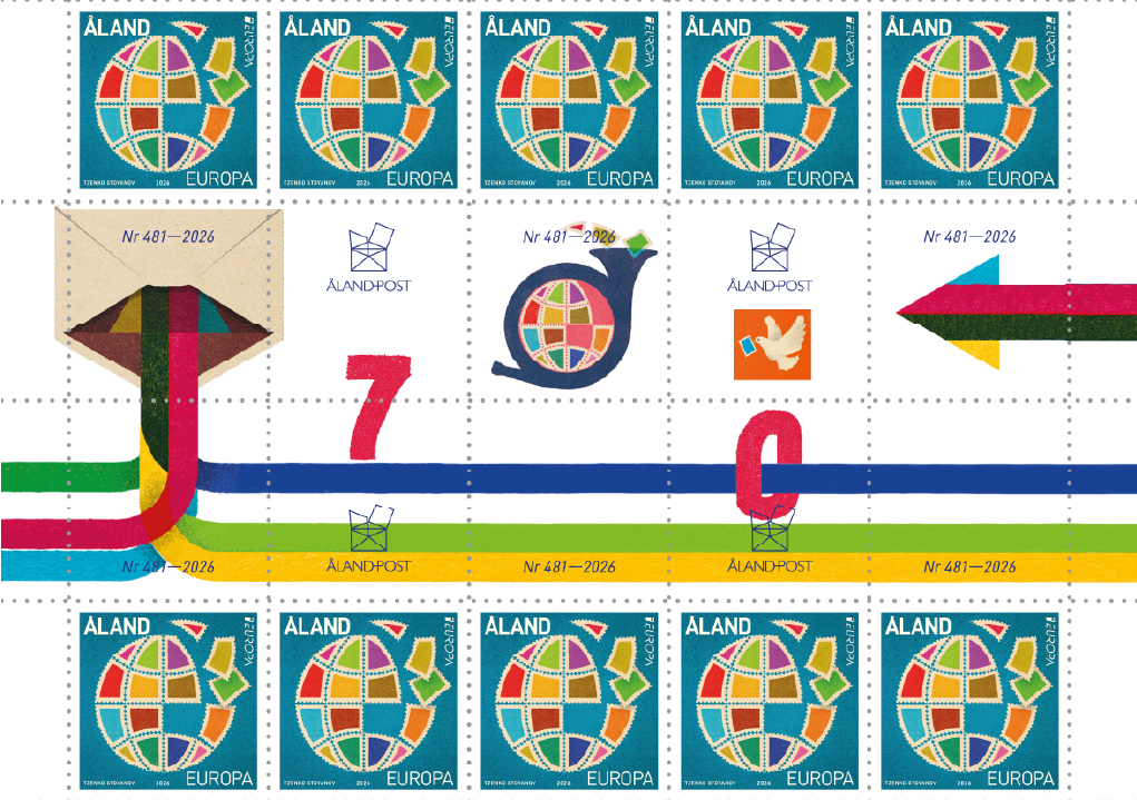Europa 2026, 70 years of Europa stamps II – mint 