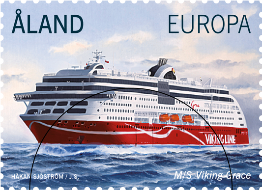 M/s Viking Grace - leimattu