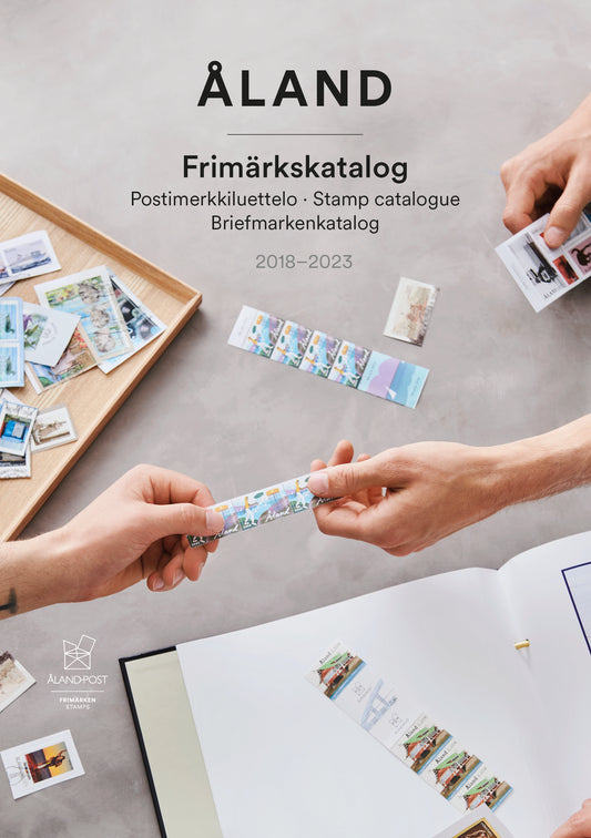 Stamp & product catalogue 2018–2023