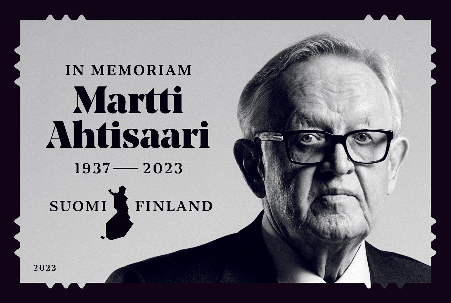 Martti Ahtisaari -leimattu