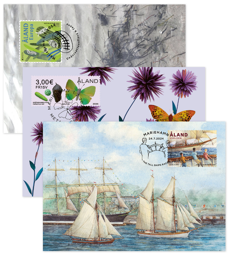 Maximum cards – Åland Stamps
