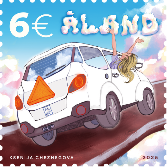 Mopedauto –postfrisch