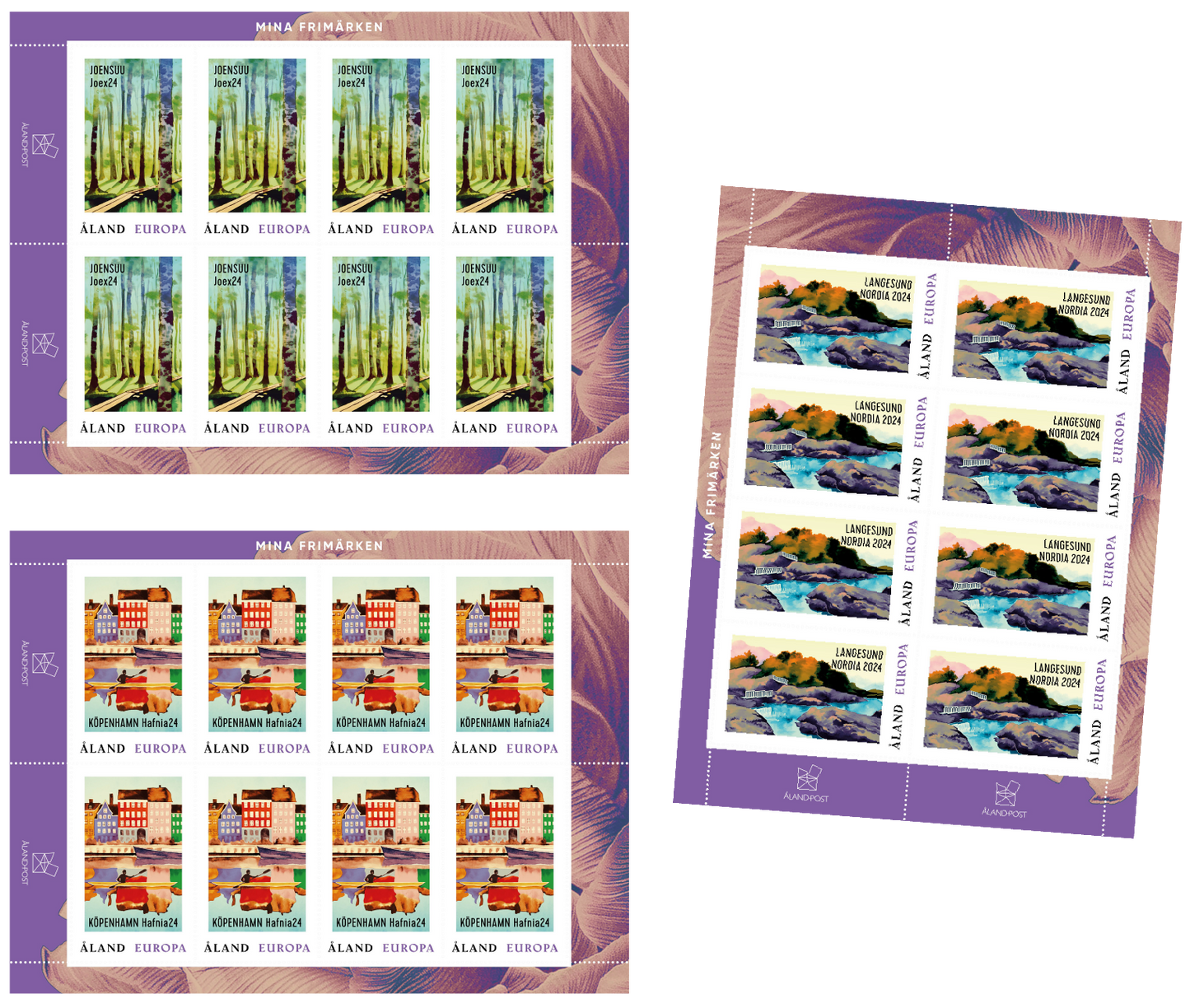 Exhibition stamps 2024, pack