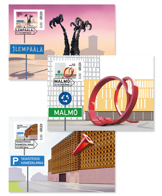 2025 Exhibition cards, pack