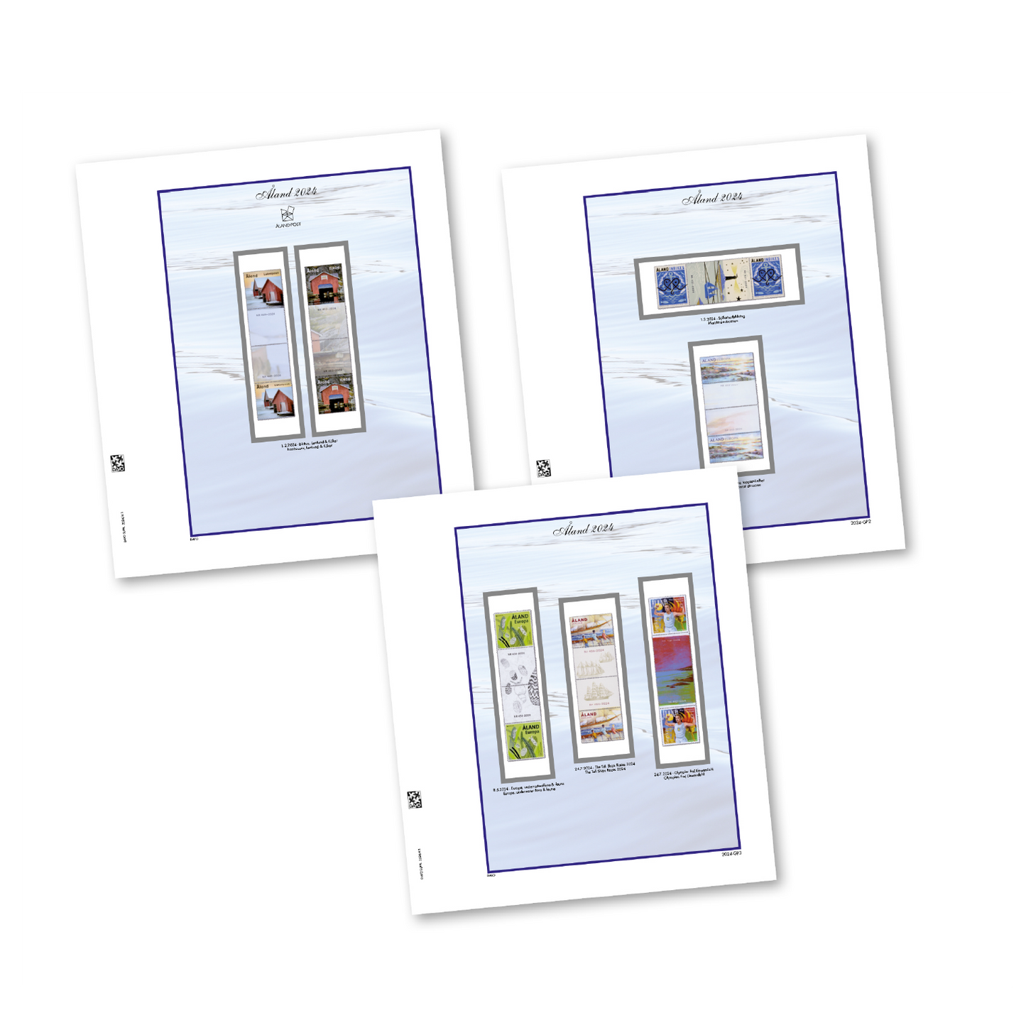 Year pages for gutter pairs 2024