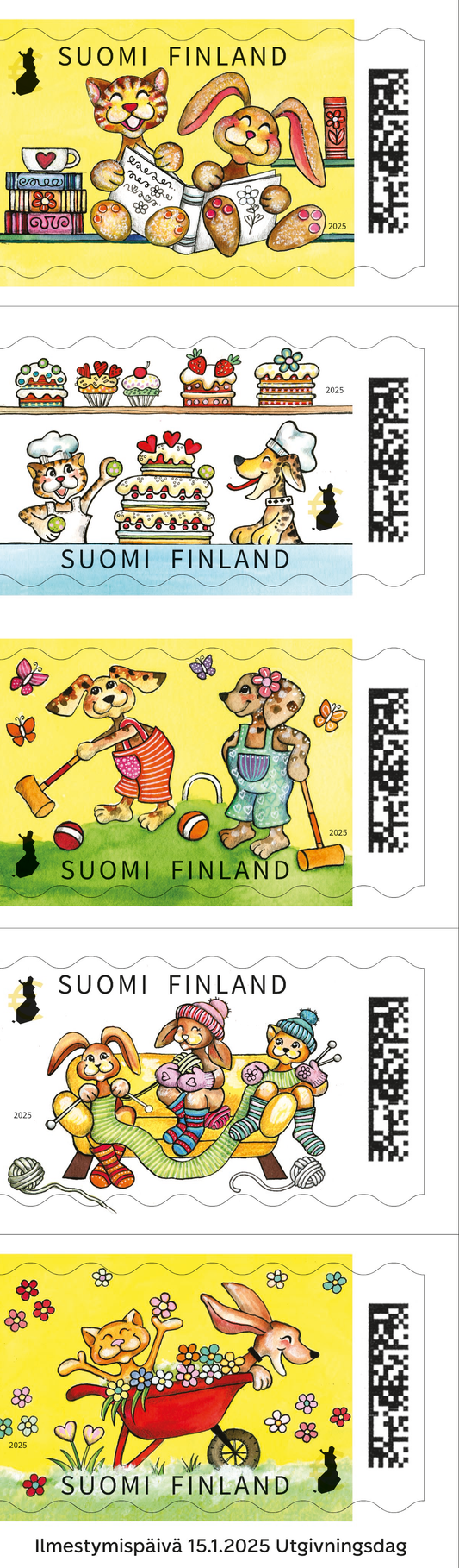 Spaß zusammen -gestempelt