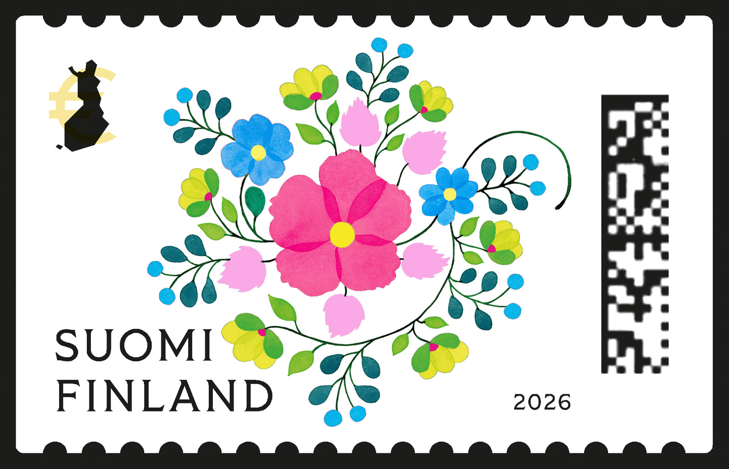 Lyckans blommor – ostämplat