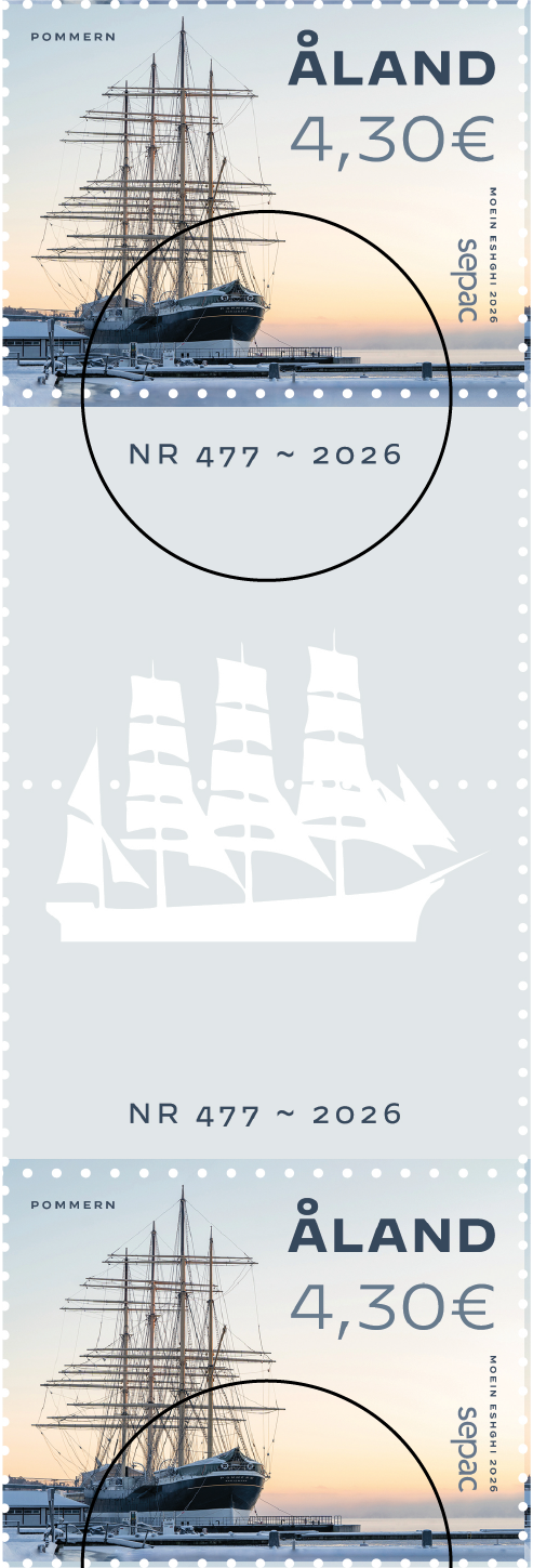 Sepac 2026, ikoniska landmärken – stämplat