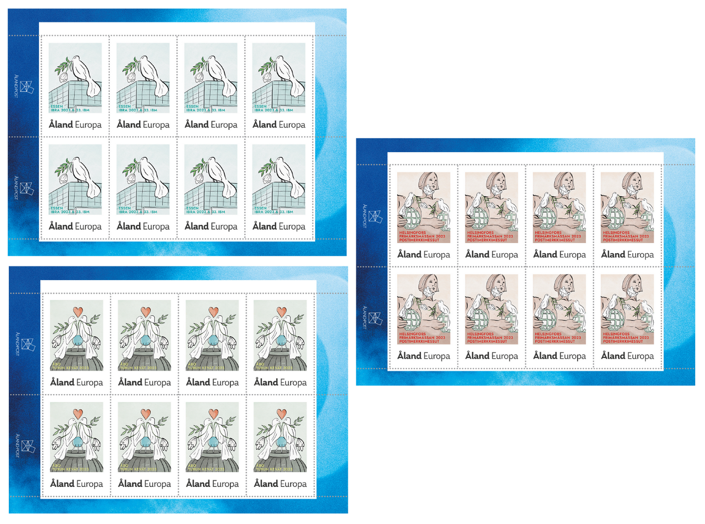 Exhibition stamps 2023, pack