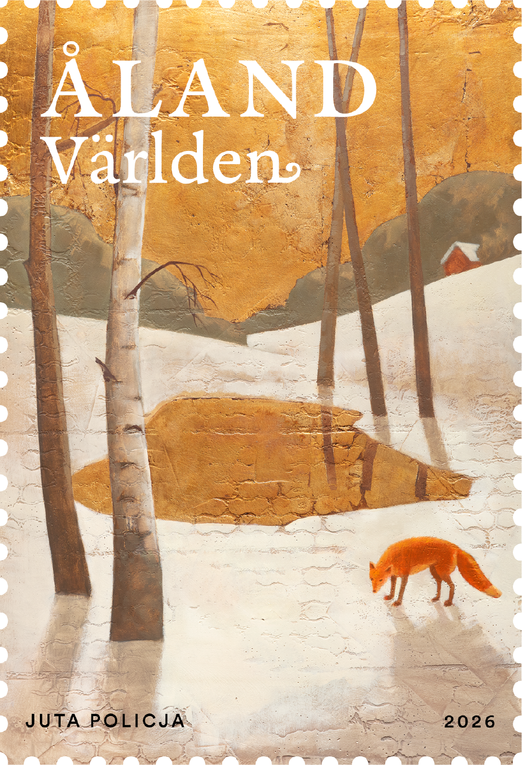 Winterträume, Fuchs – postfrisch
