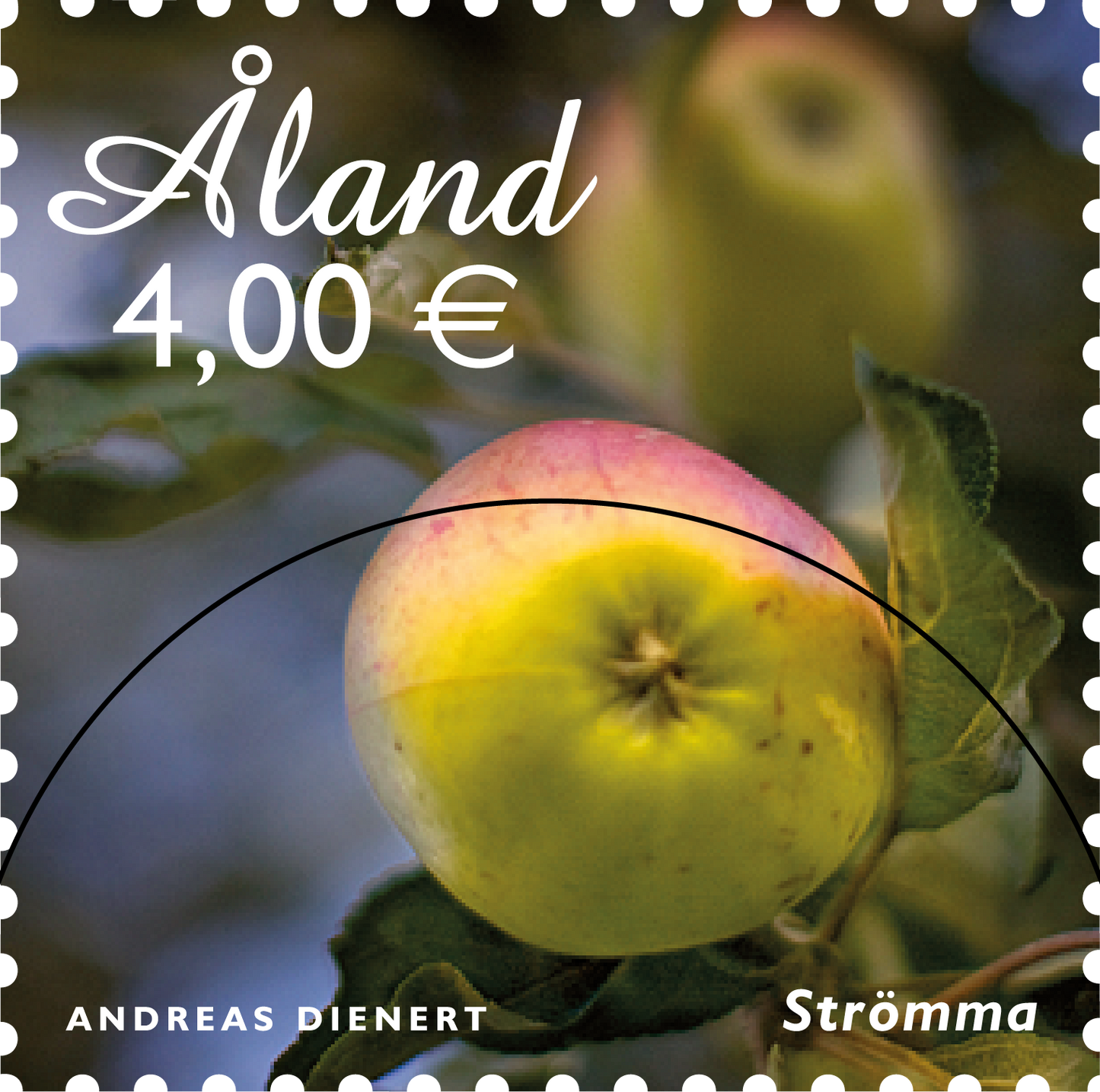Åländska äpplen 2 - stämplat