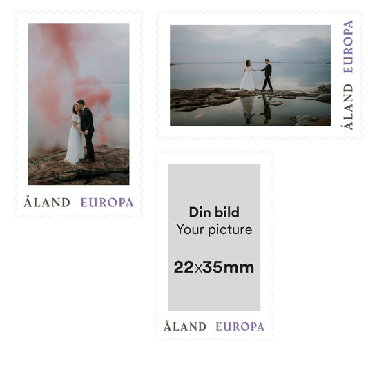 Create your own stamps, postage "Europa"