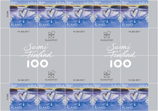 Suomi 100 vuotta -postituore