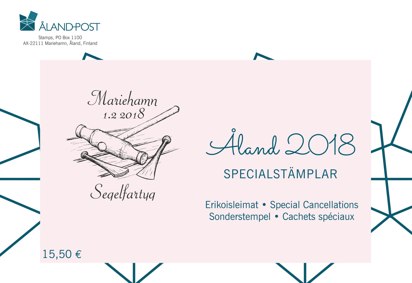 Special cancellation pack 2018