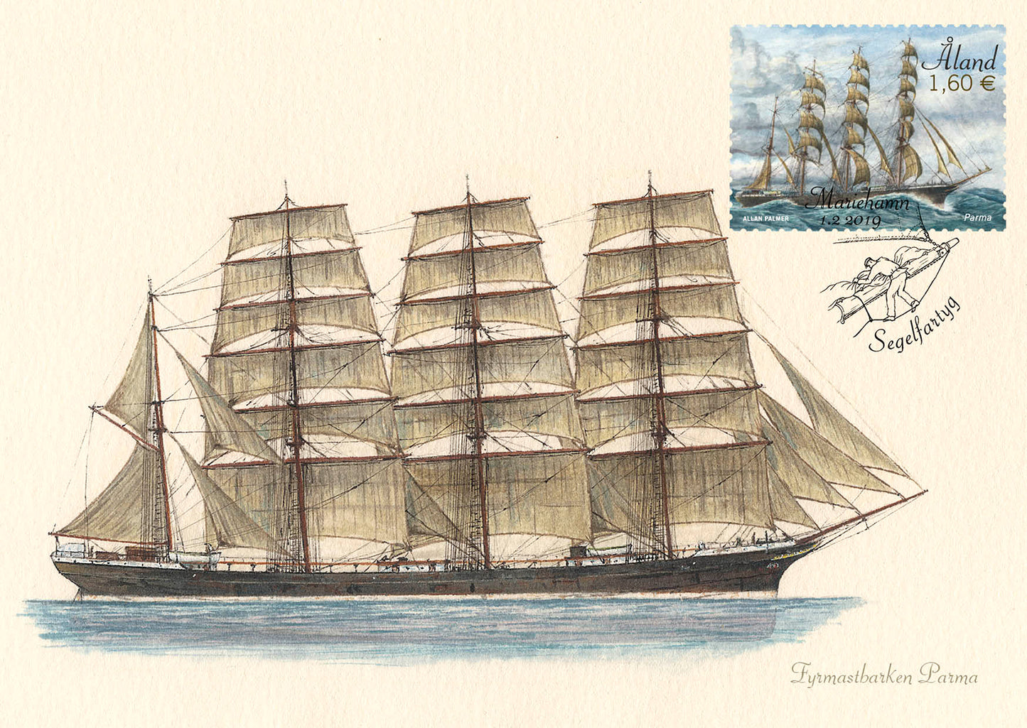 Nr. 120 Segelfartyg Parma