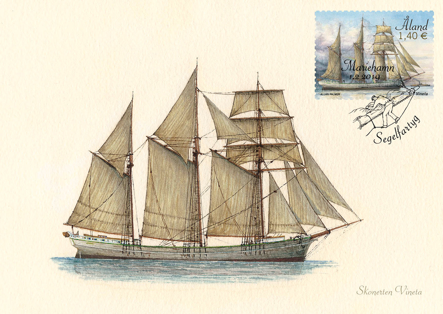 No. 119, Sailing ship Vineta