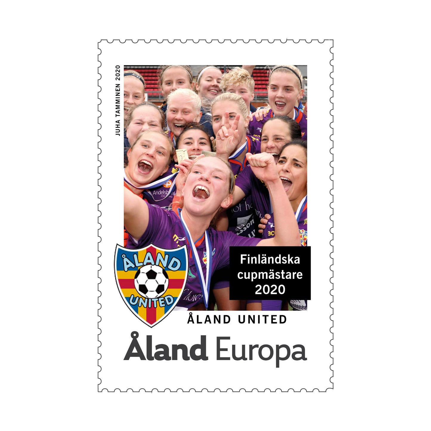 Finländska cupmästare 2020, Åland United -ostämplat