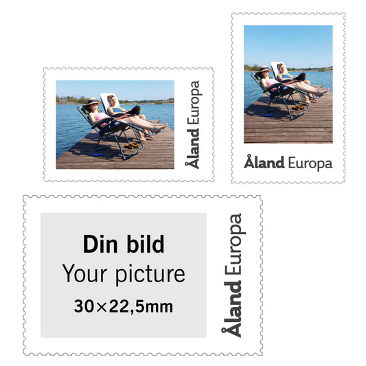 Tee omia postimerkkejä, postimaksu Europa