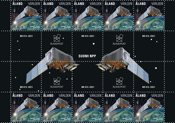 Satellitenmeteorologie -postfrisch