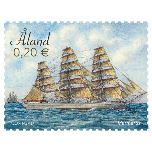 Segelfartyg, Mermerus - ostämplat
