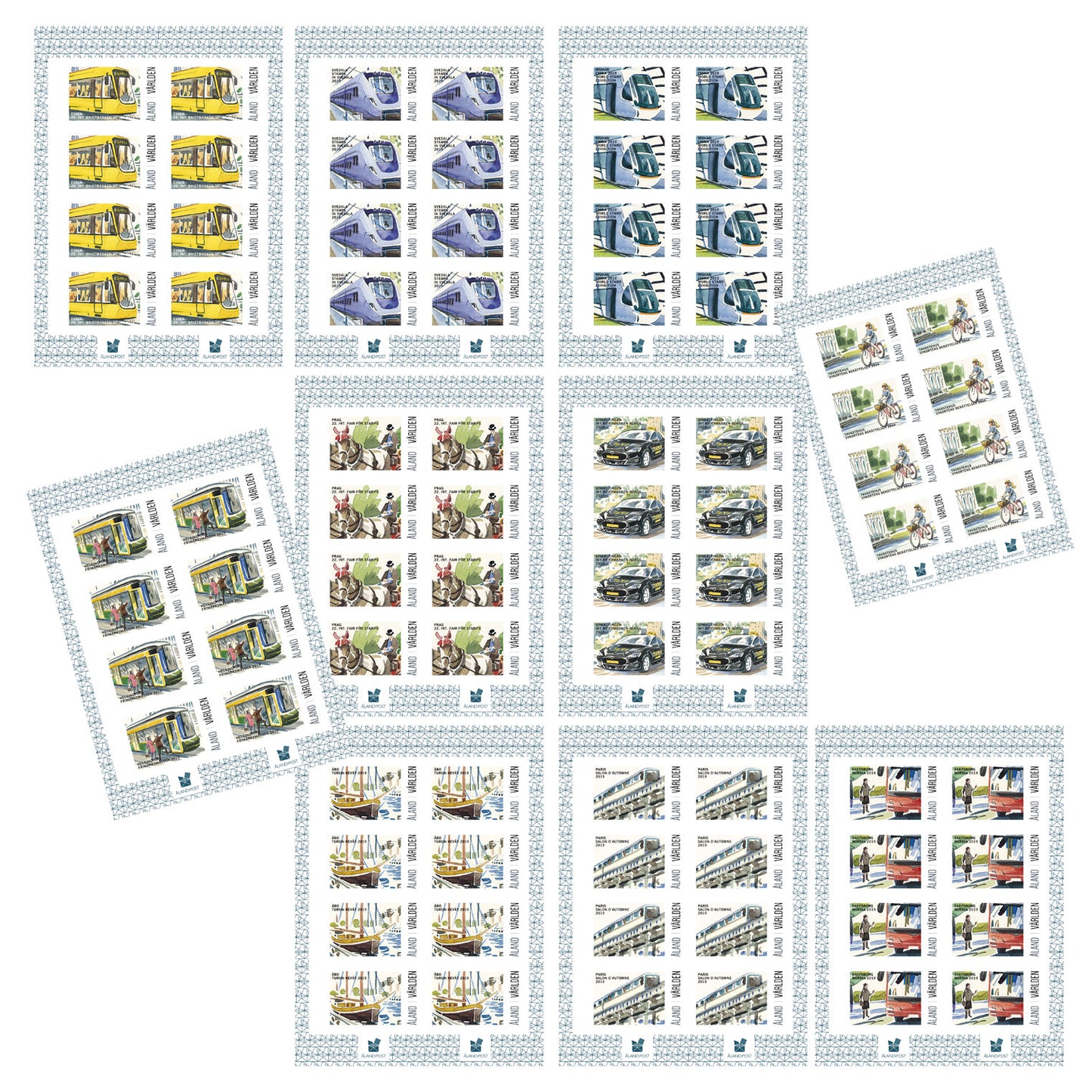 Exhibition stamps 2019