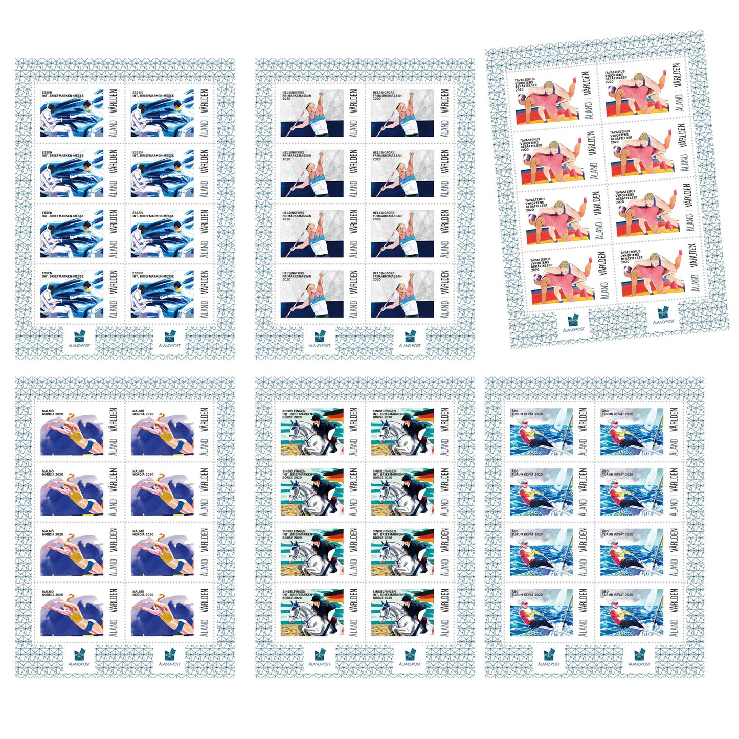Exhibition stamps 2020