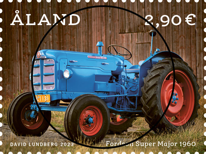 Oldtimer-Traktoren, Fordson Super Major 1960 -gestempelt