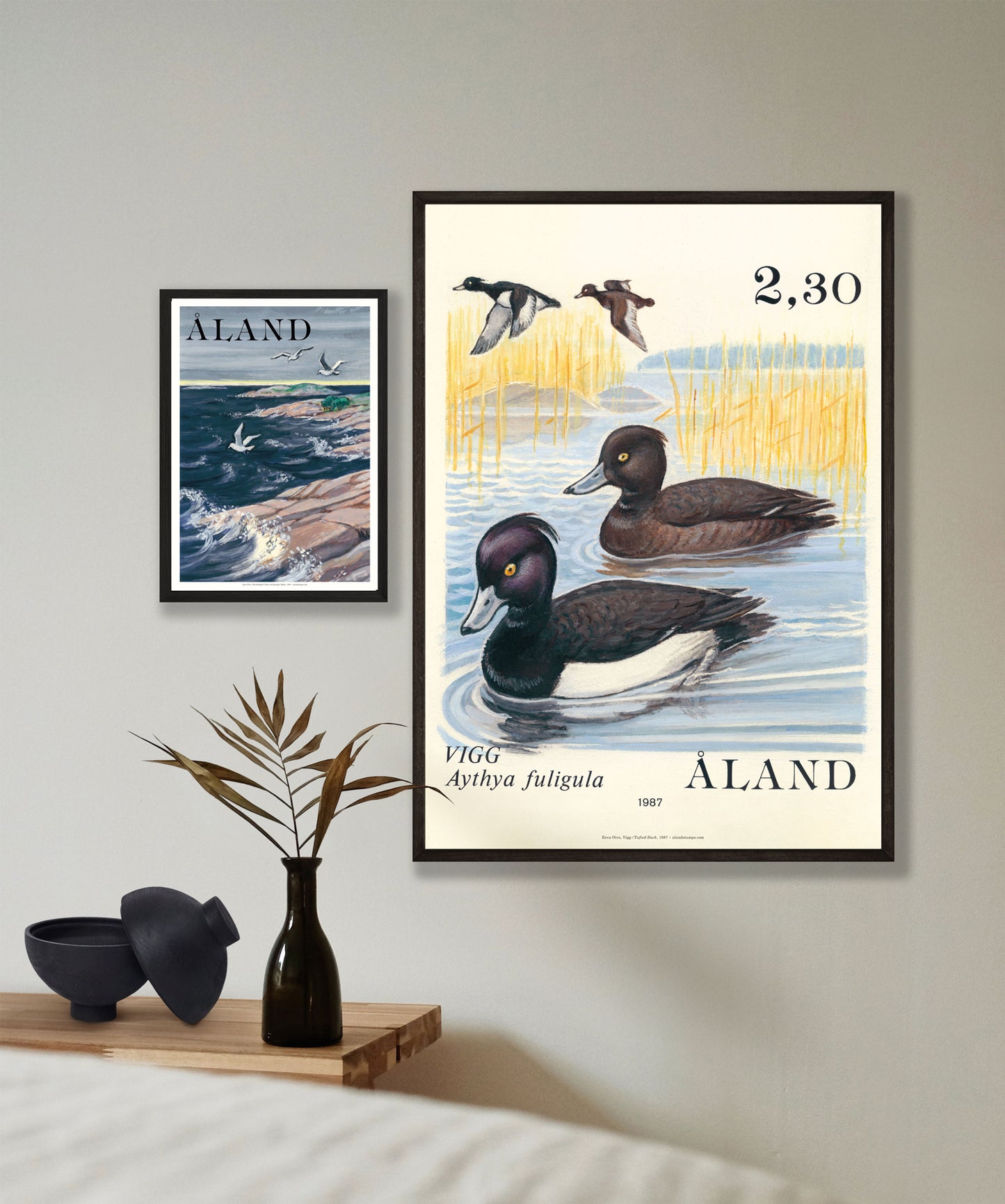 Heritage collection - Tufted duck, 50x70
