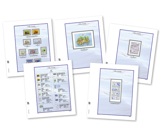 Year pages for stamps 2022