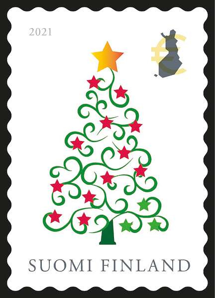 Weihnachtsbaum -postfrisch