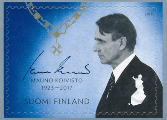 President Mauno Koivisto -ostämplat