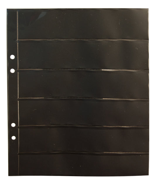 Plastic sleeves for stamps