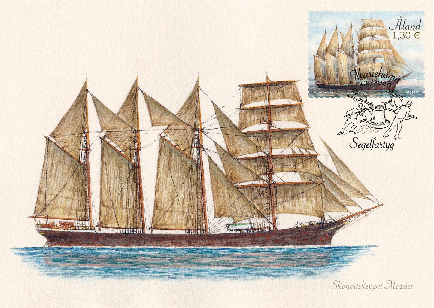 No. 125, Sailing ship Mozart